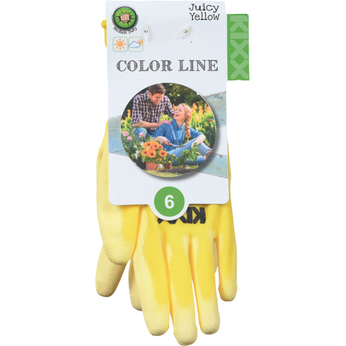 JUICY YELLOW gloves PU palm - Image 2