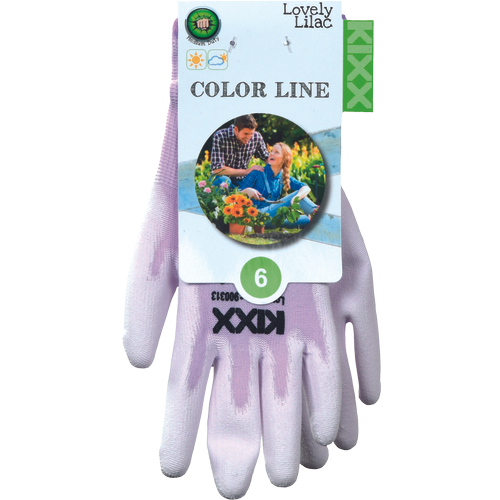 LOVELY LILAC gloves PU palm - Image 2