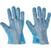 DUCK BLUE HG gloves dispos. polyethylen